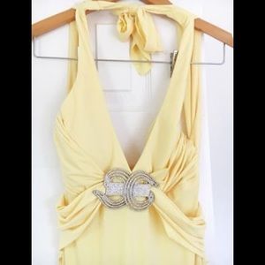 Yellow Caché Gown
